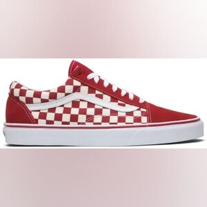 Vans Old Skool Unisex 'Red Checkerboard' Shoes